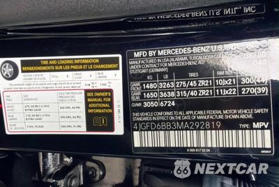 Zdjęcie 10 z 12 samochodu: 2021 MERCEDES-BENZ GLE COUPE AMG 53 4MATIC VIN:4JGFD6BB3MA292819 - miniatura