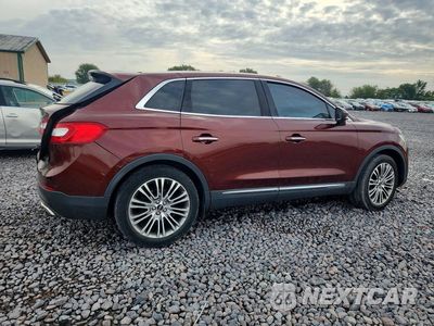 Trzecie zdjęcie samochodu z tyłu: 2016 LINCOLN MKX RESERVE VIN:2LMTJ6LR2GBL84315 - miniatura