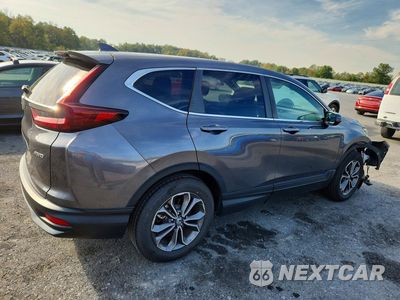Trzecie zdjęcie samochodu z tyłu: 2020 HONDA CR-V EX VIN:5J6RW2H54LA020181 - miniatura