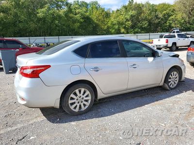 Trzecie zdjęcie samochodu z tyłu: 2016 NISSAN SENTRA S VIN:3N1AB7AP8GY273161 - miniatura