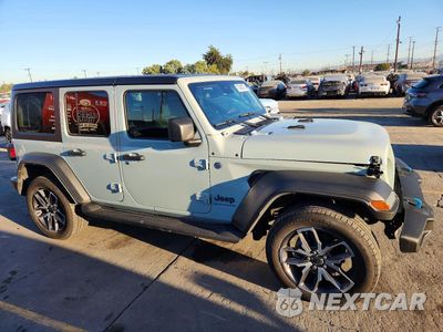 Czwarte zdjęcie samochodu z boku: 2024 JEEP WRANGLER 4XE VIN:1C4RJXN68RW322633 - miniatura