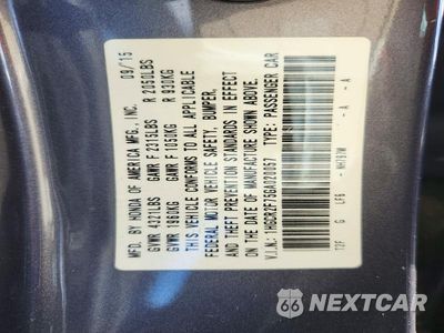 Zdjęcie 13 z 13 samochodu: 2016 HONDA ACCORD EX VIN:1HGCR2F75GA020057 - miniatura