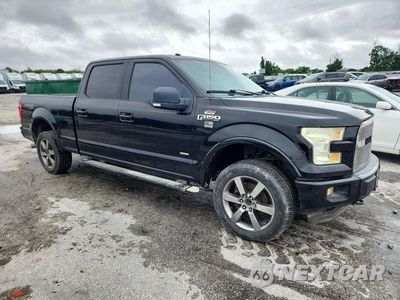 Czwarte zdjęcie samochodu z boku: 2016 FORD F150 SUPERCREW VIN:1FTFW1EG6GFA33869 - miniatura