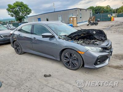 Czwarte zdjęcie samochodu z boku: 2019 HONDA CIVIC EX VIN:SHHFK7H62KU418617 - miniatura