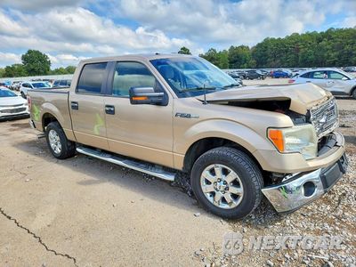 Czwarte zdjęcie samochodu z boku: 2014 FORD F150 SUPERCREW VIN:1FTFW1CF1EKF69286 - miniatura