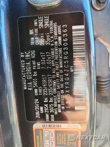 Zdjęcie 14 z 14 samochodu: 2024 KIA SORENTO LX VIN:5XYRG4JC5RG306363 - miniatura