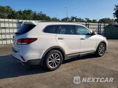 Trzecie zdjęcie samochodu z tyłu: 2017 HYUNDAI SANTA FE SE VIN:KM8SNDHF9HU254459 - miniatura