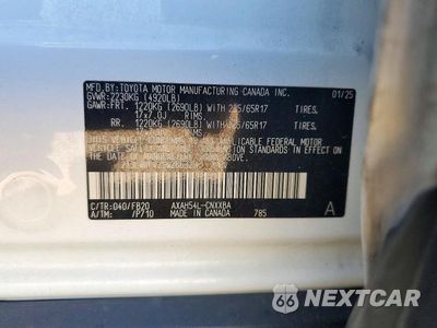 Zdjęcie 14 z 14 samochodu: 2025 TOYOTA RAV4 LE VIN:2T3LWRFV2SW266329 - miniatura