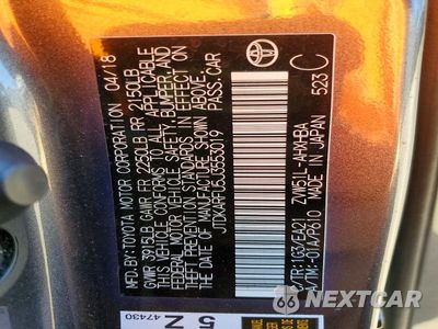 Zdjęcie 13 z 13 samochodu: 2018 TOYOTA PRIUS TWO ECO VIN:JTDKARFU5J3553019 - miniatura