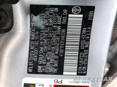 Zdjęcie 12 z 12 samochodu: 2015 TOYOTA CAMRY LE VIN:4T1BF1FK3FU482286 - miniatura