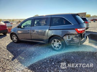 Drugie zdjęcie samochodu z przodu: 2013 HONDA ODYSSEY EXL VIN:5FNRL5H64DB069303 - miniatura