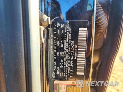 Zdjęcie 12 z 12 samochodu: 2020 KIA RIO LX VIN:3KPA24AD2LE357246 - miniatura