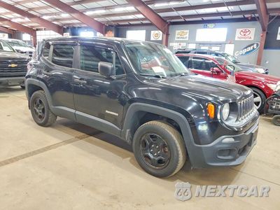 Czwarte zdjęcie samochodu z boku: 2017 JEEP RENEGADE SPORT VIN:ZACCJBAB4HPF20939 - miniatura
