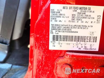 Zdjęcie 12 z 12 samochodu: 2013 FORD F350 SUPER DUTY VIN:1FT8W3BT0DEB49284 - miniatura