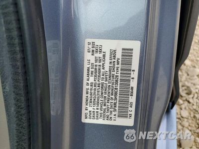 Zdjęcie 13 z 13 samochodu: 2012 HONDA ODYSSEY TOURING VIN:5FNRL5H98CB130628 - miniatura