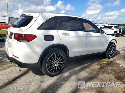 Trzecie zdjęcie samochodu z tyłu: 2021 MERCEDES-BENZ GLC 300 VIN:W1N0G8DB8MV287840 - miniatura