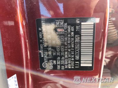 Zdjęcie 12 z 12 samochodu: 2016 HYUNDAI TUCSON LIMITED VIN:KM8J3CA28GU178878 - miniatura