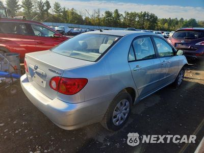 Trzecie zdjęcie samochodu z tyłu: 2004 TOYOTA COROLLA LE VIN:1NXBR32E04Z341160 - miniatura