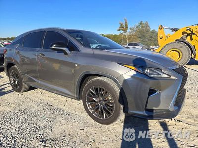Czwarte zdjęcie samochodu z boku: 2017 LEXUS RX 350 F SPORT VIN:2T2ZZMCA6HC045210 - miniatura