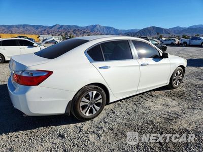 Trzecie zdjęcie samochodu z tyłu: 2014 HONDA ACCORD LX VIN:1HGCR2F31EA214580 - miniatura