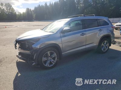 2015 TOYOTA HIGHLANDER LIMITED PLATINUM 5TDDKRFHXFS197245 - główne zdjęcie licytacji z USA - miniatura