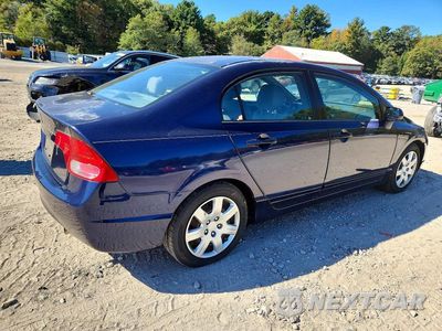 Trzecie zdjęcie samochodu z tyłu: 2008 HONDA CIVIC LX VIN:2HGFA16598H526488 - miniatura