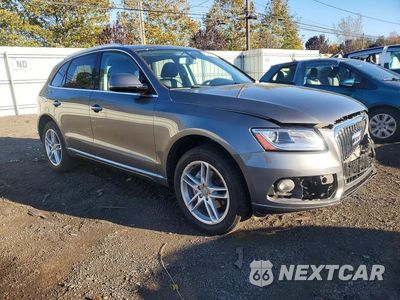 Czwarte zdjęcie samochodu z boku: 2017 AUDI Q5 PREMIUM PLUS VIN:WA1L2AFP2HA012751 - miniatura
