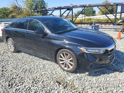 Czwarte zdjęcie samochodu z boku: 2021 HONDA ACCORD LX VIN:1HGCV1F19MA085880 - miniatura