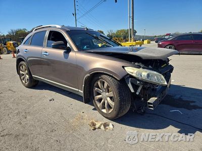 Czwarte zdjęcie samochodu z boku: 2005 INFINITI FX35 BASE VIN:JNRAS08W45X204807 - miniatura