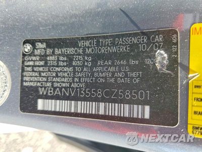 Zdjęcie 12 z 12 samochodu: 2008 BMW 528 XI VIN:WBANV13558CZ58501 - miniatura