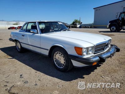 Czwarte zdjęcie samochodu z boku: 1986 MERCEDES-BENZ 560 SL VIN:WDBBA48D7GA054824 - miniatura