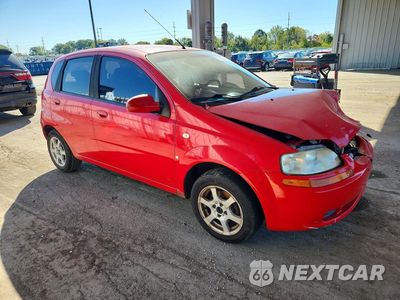 Czwarte zdjęcie samochodu z boku: 2008 CHEVROLET AVEO BASE VIN:KL1TD66638B033842 - miniatura