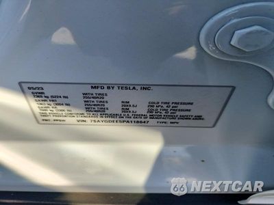 Zdjęcie 14 z 14 samochodu: 2023 TESLA MODEL Y VIN:7SAYGDEE5PA118647 - miniatura