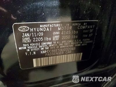 Zdjęcie 13 z 13 samochodu: 2009 HYUNDAI ELANTRA TOURING VIN:KMHDC86E59U032048 - miniatura