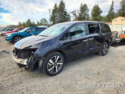 2018 HONDA ODYSSEY ELITE 5FNRL6H9XJB038858 - główne zdjęcie licytacji z USA - miniatura