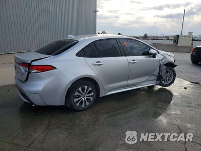 Trzecie zdjęcie samochodu z tyłu: 2021 TOYOTA COROLLA LE VIN:JTDEAMDE9MJ027360 - miniatura
