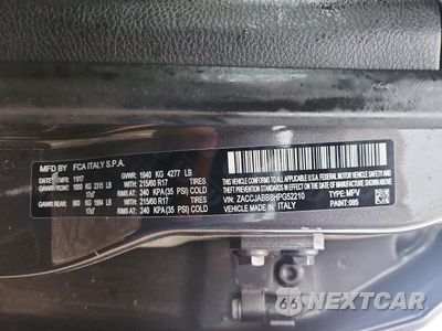 Zdjęcie 13 z 13 samochodu: 2017 JEEP RENEGADE LATITUDE VIN:ZACCJABB8HPG52210 - miniatura