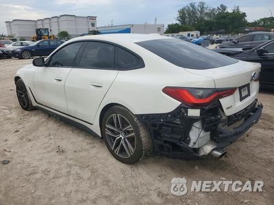Drugie zdjęcie samochodu z przodu: 2022 BMW 430I GRAN COUPE VIN:WBA63AV06NFM87108 - miniatura