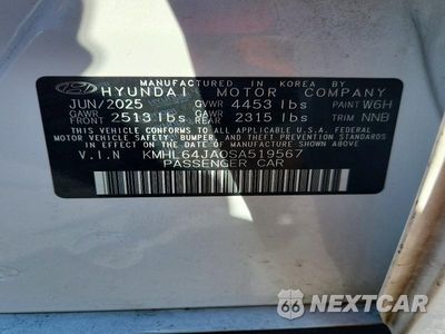 Zdjęcie 12 z 12 samochodu: 2025 HYUNDAI SONATA SEL VIN:KMHL64JA0SA519567 - miniatura