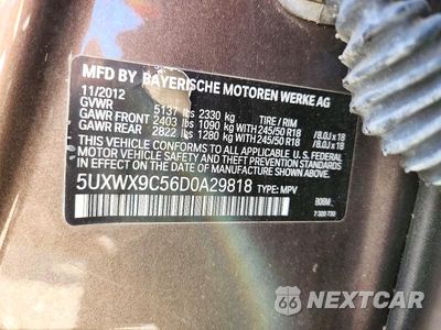Zdjęcie 13 z 13 samochodu: 2013 BMW X3 XDRIVE28I VIN:5UXWX9C56D0A29818 - miniatura
