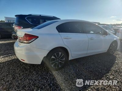 Trzecie zdjęcie samochodu z tyłu: 2015 HONDA CIVIC EX VIN:19XFB2F86FE032710 - miniatura