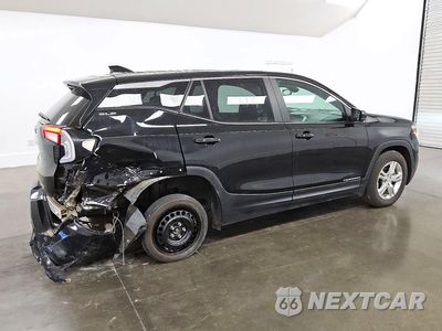 Trzecie zdjęcie samochodu z tyłu: 2022 GMC TERRAIN SLE VIN:3GKALTEV8NL167447 - miniatura