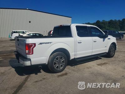 Trzecie zdjęcie samochodu z tyłu: 2016 FORD F150 SUPERCREW VIN:1FTEW1CG4GFC97302 - miniatura