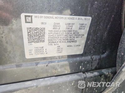 Zdjęcie 13 z 13 samochodu: 2020 CHEVROLET EQUINOX PREMIER VIN:3GNAXYEX1LS524511 - miniatura