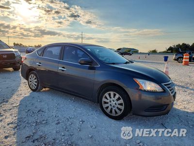 Czwarte zdjęcie samochodu z boku: 2013 NISSAN SENTRA S VIN:3N1AB7AP4DL705043 - miniatura