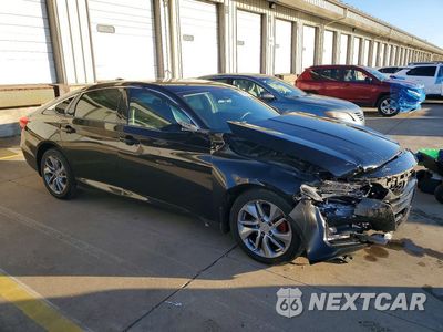 Czwarte zdjęcie samochodu z boku: 2018 HONDA ACCORD LX VIN:1HGCV1F10JA120141 - miniatura