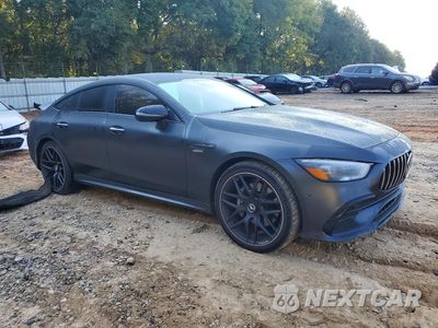 Czwarte zdjęcie samochodu z boku: 2021 MERCEDES-BENZ AMG GT 53 VIN:W1K7X6BB8MA037685 - miniatura