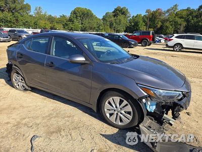 Czwarte zdjęcie samochodu z boku: 2025 NISSAN SENTRA S VIN:3N1AB8BV3SY351292 - miniatura