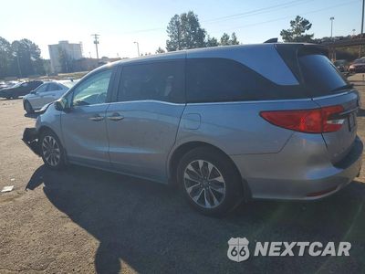 Drugie zdjęcie samochodu z przodu: 2021 HONDA ODYSSEY EXL VIN:5FNRL6H7XMB031203 - miniatura