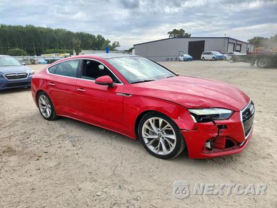 Czwarte zdjęcie samochodu z boku: 2020 AUDI A5 PRESTIGE VIN:WAUBNCF5XLA021173 - miniatura